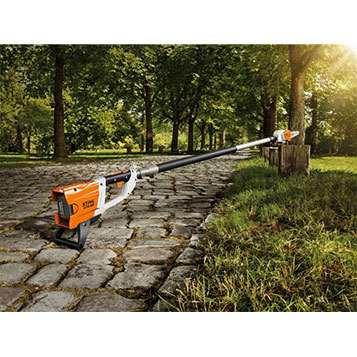 stihl cordless pole hedge trimmer